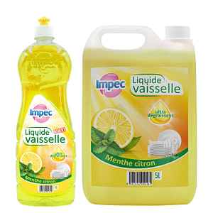 New look liquide vaisselle Impec Menthe citron