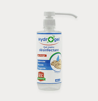 Gel hydroalcoolique hydrogel