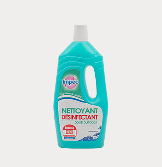 Nettoyant desinfectant Sols et surfaces Impec sans Javel 1